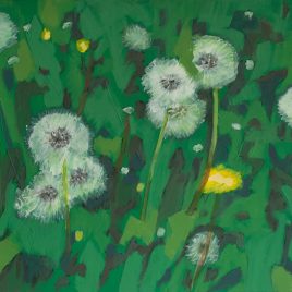 Spring covered in green