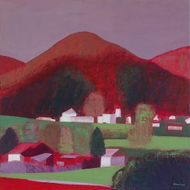 Village under the castle